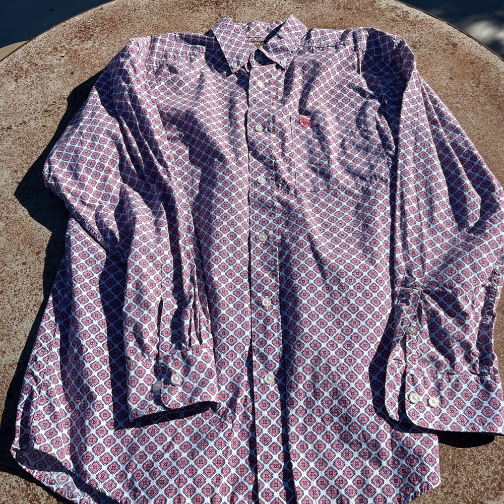 Men’s Ariat Long Sleeve Button Up